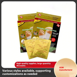 10 Almofadas adesivas para Pé <span class=keywords><strong>Pain</strong></span> Relief & Odor Eliminação Natural Body Patches para Boca Nasal Pé Patches - Product Image 6