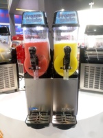 Stock américain Smoothie Slushie Machine Granita Daiquiri Ice Slash Boisson congelée Making Slushy Maker Margarita Slush Machine