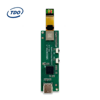 Micro-affichage OLED RVB haute luminosité 0,3 pouce 10000 nits, résolution 1280x720, carte de pilote Type C pour affichage monté sur casque AR/VR