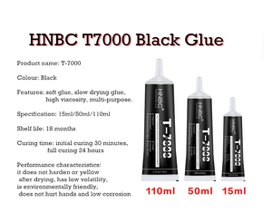 <span class=keywords><strong>T7000</strong></span>กาวสีดำ50มล. กาวใสกาวเหลวใส B7000 <span class=keywords><strong>T7000</strong></span> E8000ติดหน้าจอโทรศัพท์กาวซ่อมแซมกรอบกระจก - Product Image 3