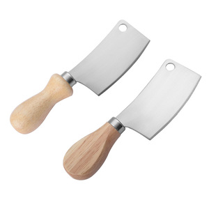 Mini Kitchen Knife Stainless Steel Oak Handle Multi Purpose For Fruit Butter Cheese 3.9 In Blade High Polish Finish - Product Image 5