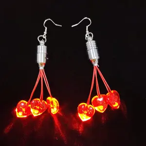 Boucles d'oreilles Saint Valentin Perles lumineuses en gros Fournitures Événement Festival Fête