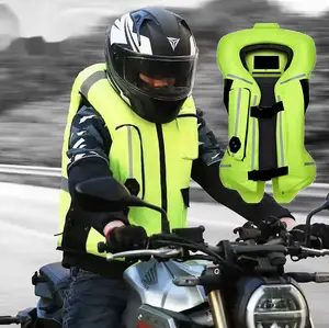 OEM Moto Racing Airbag Jacket Horse Riding Coat Chaleco Airbag Vest Reflective Vests Windproof Motorcycles Airbag Safety Jacket