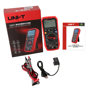 Multímetro Digital Profesional UNI-T UT161D, Voltímetro de CA de 12V, Probador de Capacitancia, Certificación CE/RoHS, Resistencia, Corriente - Product Image 6