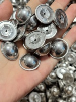 Capsules dôme isolantes en acier inoxydable, aluminium et laiton, rondelles pour goupilles autobloquantes, finition unie noire / traitement de surface uni