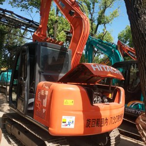 HITACHI zaxis ZX 70มือสองเครื่องขุดขนาดเล็ก ZX 70เครื่องขุดดิน ZX 70แบบญี่ปุ่นดั้งเดิมเครื่องยนต์อีซูซุ7ตันน้ำหนักการดำเนินงานรวมปั๊มมอเตอร์ - Product Image 2