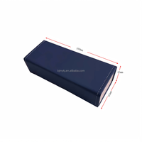 Boîte à lunettes pliable avec logo personnalisé, vente en gros, étui promotionnel pour le Sénégal et l'Afrique de l'Ouest