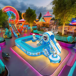 New Inflatable sợi thủy tinh thuyền trôi trẻ em công viên nước kênh nước trôi dự án trò chơi máy - Product Image 1