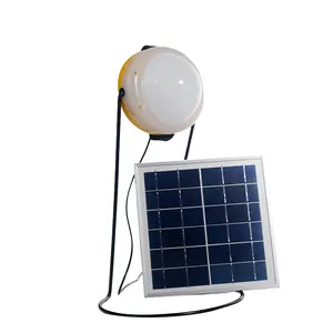 Factory 360 Degree Angle Energy Saving LED Reading Lamp Solar Portable Indoor Home High Brightness Solar LED Lamp