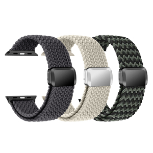 Correa de Tela Trenzada RYB con Hebilla Ajustable para <span class=keywords><strong>Apple</strong></span> <span class=keywords><strong>Watch</strong></span> Series 11 10 9 8 7 <span class=keywords><strong>6</strong></span> 49mm 46mm 45mm 44mm 42mm 41mm 40mm - Product Image 6