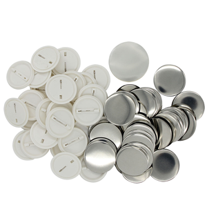 Düğme makinesi için 37mm yuvarlak düğme rozet parçaları Pin geri malzemeleri - Product Image 2