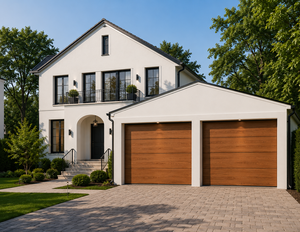 Porte sectionnelle surélevée personnalisable <span class=keywords><strong>pour</strong></span> garage et projets de construction ZUOSING C500 - Product Image 1