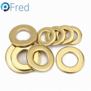 Bán Buôn Din125 Din433 Vòng Brass Đồng Phẳng Máy Giặt M4 M5 M6 10Mm M14 Lớn Brass Phẳng Máy Giặt - Product Image 4
