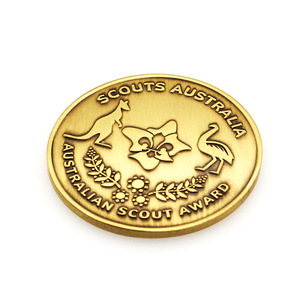 Pièce commémorative en métal personnalisée, alliage de zinc, médaille gravée pour souvenirs touristiques, cadeaux d'affaires - Product Image 3
