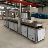 Automatische Franse aardappelchips friteuse machine roestvrij staal hoge efficiëntie laag geluidsniveau productielijn