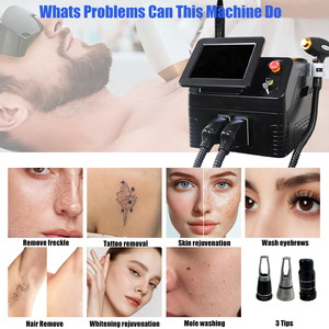 2026 New 2 In1 Blackhead Removal Pore Cleanings Tattoo Removal and 3 Wavelength Diode Lase Hair Removal Machine - Product Image 4