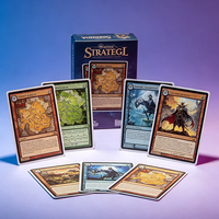 Cartes de jeu de société en gros, impression personnalisée de jeux de cartes, finition mate, cartes adaptées aux familles pour les jeux de table