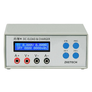 18650 pin điện tử tải cung cấp điện Tester Công suất Tester zketech EBC-A05 + dữ liệu thử nghiệm của lifeso4 lăng trụ điện áp - Product Image 2