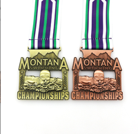 Medallas Deportivas de Natación de Metal con Diente de Tiburón 3D de Australia al por Mayor, con Diseño Personalizado, Aleación de Zinc, Oro, Plata, Bronce, Premio de Natación