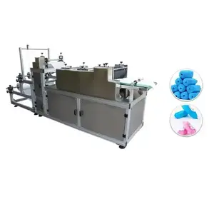 Full Disposable Automatic Factory Equipment Anti Slip Nonwoven Non Woven PE Shoes Cover Making Machine