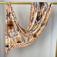 Hijab Muslimah Premium Baru, Lembut, Bernapas, Ringan, Elegan, Pashmina, Hijab Jersey Bermotif