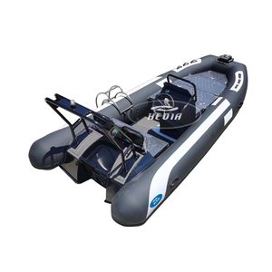 베스트 셀러 14ft 16ft CE 8 용량 고속 리브 420 480 orca hypalon 딥 v 알루미늄 리지드 선체 풍선 리브 보트 판매 - Product Image 5