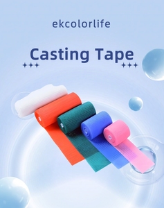 Pansement orthopédique en coton, fibre de verre, polymère et polyester, certifié CE Classe I, emballé en sachet, pour protection médicale - Product Image 6