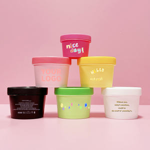 100g 200 vacío 250g tarro <span class=keywords><strong>de</strong></span> crema cosmética rosa <span class=keywords><strong>de</strong></span> embalaje <span class=keywords><strong>de</strong></span> plástico PP máscara Facial <span class=keywords><strong>de</strong></span> arcilla <span class=keywords><strong>barro</strong></span> Mantequilla <span class=keywords><strong>de</strong></span> cuerpo exfoliante cuidado <span class=keywords><strong>de</strong></span> la piel embalaje tarro olla - Product Image 3