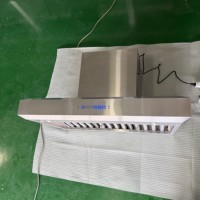 Campana Extractora de Pared de 36 Pulgadas y 900 CFM, Control Inteligente, Filtro de Deflector, 4 Velocidades, 2 Luces LED, 15 Minutos, en Acero Inoxidable