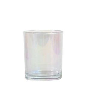 Bougies parfumées atmosphériques de haute valeur, gobelets minimalistes ronds en verre transparent pour la maison - Product Image 6