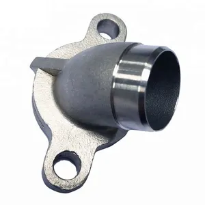 High Precision Investment Casting 316L Stainless Steel Non-Standard Bend Pipe Flange Bearing Sleeve Bearing Bushing