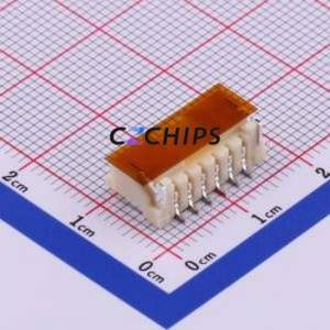 SM06B-PASS-TBT(LF)(SN) Wire-to-Board Pin Header SMD,P=2mm,Horizontal Mount Connector 1x6P 2mm Horizontal Mount PA - Product Image 2