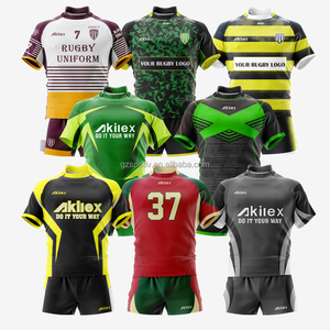 Akilex <span class=keywords><strong>Vêtements</strong></span> <span class=keywords><strong>de</strong></span> sport T-shirt <span class=keywords><strong>de</strong></span> <span class=keywords><strong>rugby</strong></span> Short d'entraînement Maillot <span class=keywords><strong>de</strong></span> football Uniformes <span class=keywords><strong>de</strong></span> <span class=keywords><strong>rugby</strong></span> sublimés <span class=keywords><strong>Vêtements</strong></span> <span class=keywords><strong>de</strong></span> sport pour hommes - Product Image 1
