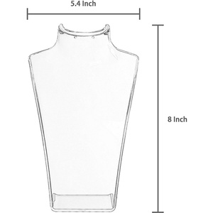 Exhibidor de Acrílico Transparente para Collares Modernos, Estante de Exhibición de Joyería con Almacenamiento, Solo para Exhibición - Product Image 2