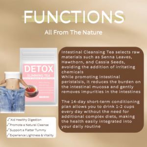 Té Adelgazante de Hierbas Orgánicas para Quemar Grasa y Desintoxicar el Cuerpo en 14 Días, de Alta Calidad, Marca Privada China con Logotipo, en Sobres, para Adultos - Product Image 4