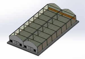 100% système de serre PC de privation de lumière occultante cultiver une plante médicale système hydroponique automatique couverture de Film plastique One-ToOne - Product Image 3