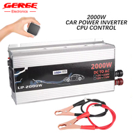 Convertisseur de courant pour voiture à onde sinusoïdale pure 1000W, 12V vers 220V DC-AC, module transformateur élévateur de tension domestique