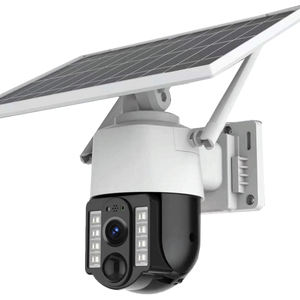 กล้องกลางแจ้งพลังงานแสงอาทิตย์ระบบ WiFi ตรวจจับการเคลื่อนไหวอัจฉริยะ2MP V380รักษาความปลอดภัยแบบไร้สายกล้อง PTZ กันน้ำ IP66 - Product Image 2