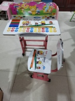Ensemble de bureau et de chaise d'étude pour enfants, meubles de maison en gros d'usine, avec tiroirs