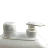 Bouteille de détergent liquide pour lessive de 2 L en PEHD de marque JC, fabriquée en Chine, avec pompe à lotion et étiquette, emballage vide
