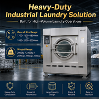 Lave-linge industriel à faible bruit et haute vitesse pour les hôtels, les hôpitaux, les usines et l'entretien du linge