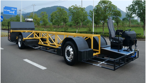 แชสซีรถบัสใหม่เอี่ยมจากโรงงาน OEM ปลอดมลพิษ 10 เมตร พร้อมชุดแบตเตอรี่แม่เหล็กซิงโครนัส - Product Image 3