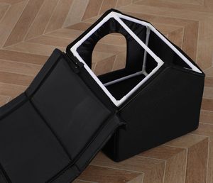 Maison <span class=keywords><strong>pour</strong></span> <span class=keywords><strong>chat</strong></span> résistante aux intempéries, intérieur/extérieur, toile imperméable, <span class=keywords><strong>abri</strong></span> confortable et portable en forme de maison <span class=keywords><strong>pour</strong></span> animaux de compagnie - Product Image 6