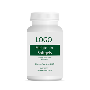 Cápsulas de Melatonina en Gel Suave, Calmantes, Saludables, para un Sueño Profundo, Suplementos Herbales para Adultos, OEM ODM Personalizados - Product Image 1