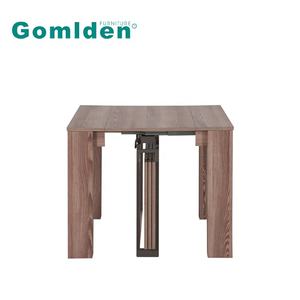 <span class=keywords><strong>Table</strong></span> à manger moderne <span class=keywords><strong>carrée</strong></span> en <span class=keywords><strong>bois</strong></span> extensible pour 4 à <span class=keywords><strong>8</strong></span> <span class=keywords><strong>personnes</strong></span> Design peu encombrant avec feuille pour cuisines et petits appartements - Product Image 2