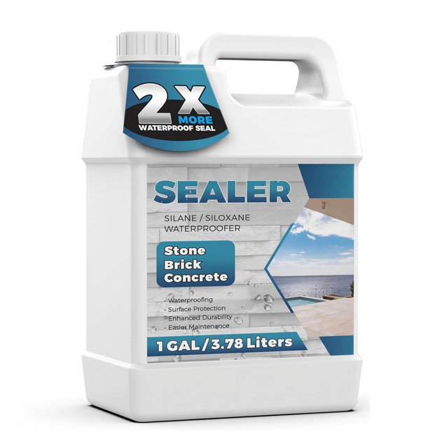 Long Lasting Stone Sealer for All Weather Protection Brick Exterior Surface All Purpose Concrete Sealer Penetrating AgainstWater