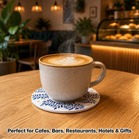 Posavasos de Papel Artístico con Impresión a Doble Cara, Tamaño Personalizado para Bares, Cafeterías y Pubs, Venta al Por Mayor Directo de Fábrica