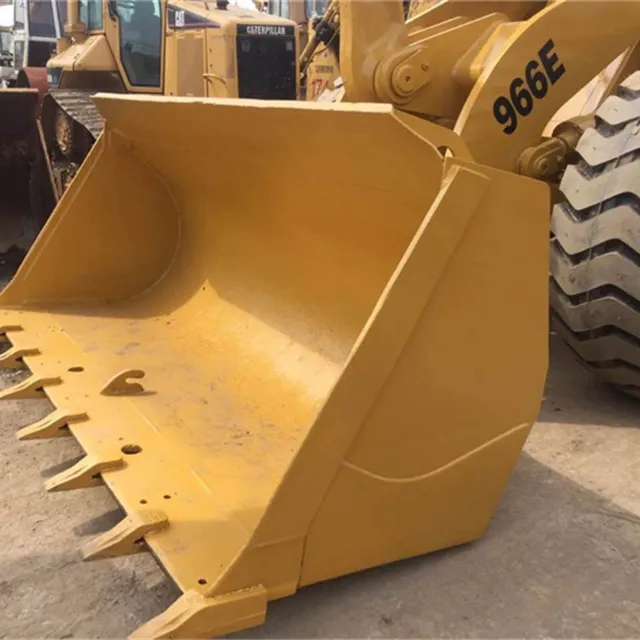 Used CAT 966E Wheel Loader, Belgium made front loader for sale