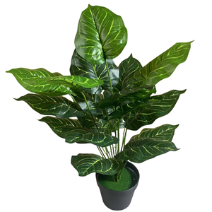 Nhà Máy Bán Buôn Giá Rẻ Bonsai Nhân Tạo Trong Chậu Cây Màu Xanh Lá Cây Giả Bó Lá Cho Văn Phòng Phòng Trang Trí Nội Thất - Product Image 2