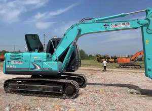 Vente en gros d'occasion Kobelco SK140 MINI pelle sur chenilles 14T Mini pelle importée du Japon hydraulique d'occasion - Product Image 2